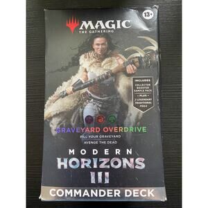 Magic The Gathering: Modern Horizons III Graveyard Overdrive Commander Deck